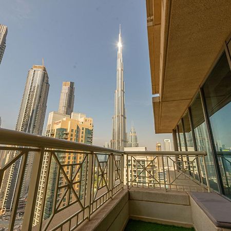 First Class 2Br With Full Burj Khalifa And Fountain View Dubai Eksteriør bilde